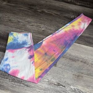 Balance athletica tie dye cloud leggings